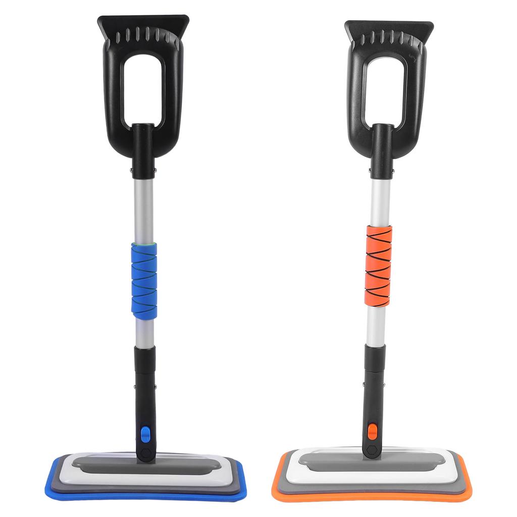 Skrobaki do śniegu samochodowe Stop aluminium Ergonomiczny uchwyt Wydajne usuwanie śniegu Szczotka do śniegu Skrobak do lodu dla