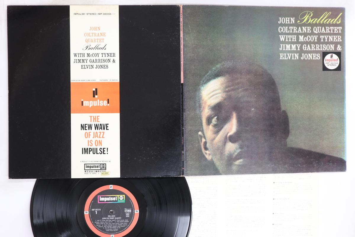 

LP Record JOHN COLTRANE - Ballads IMP88096 ABC IMPULSE 1973 Japan Jazz Used