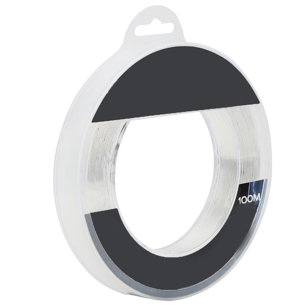 100M Nylon White Transparent High Performance Sea Fishing Line Super Strong Recovery UV Resistant Fish Wire20#