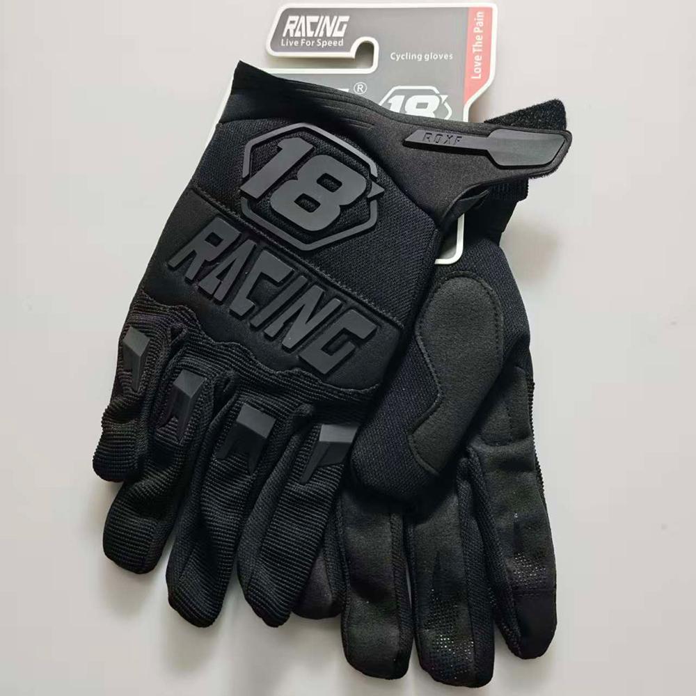 

Unisex Full Finger Motorcycle Gloves Protective for Off-road MTB ATV Racing Riding M