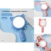 Baby Educational Mirror With Emotion Cards For Toddler Expression Recognition And Cognitive Development