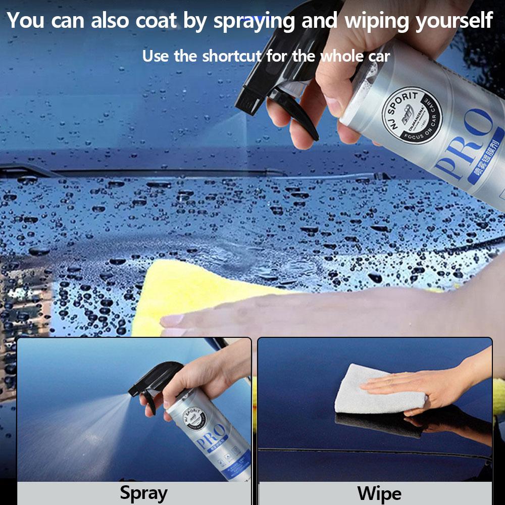 Car Nano Coating Agent Spray Car Accessories 9H Hardness Detailing Polisher Ceramic Coating Glass Plated Crystal Auto Products