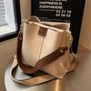 Women's Large Capacity New Style High-End Fashi Autumn and Winter Versatile Crossbody Shoulder Bag Water Bucket Bag