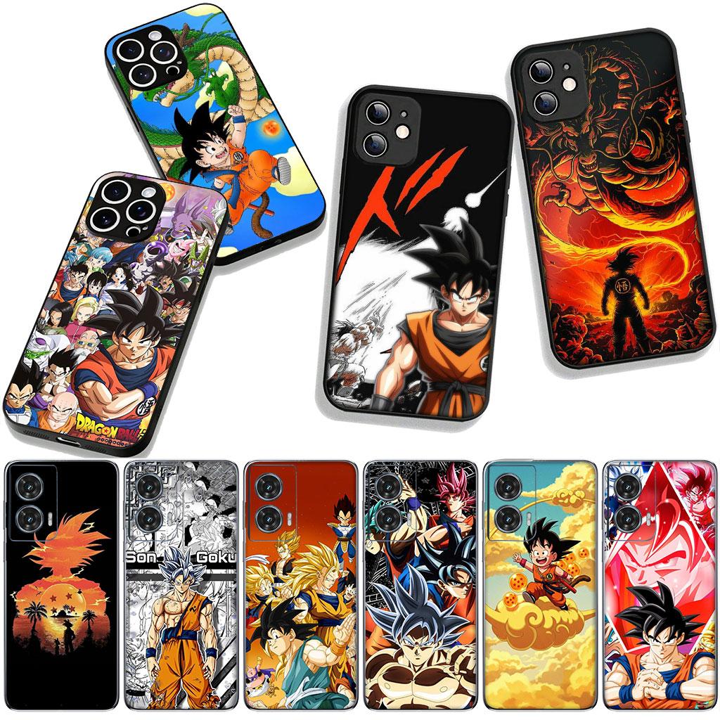 Wallpaper Dragon Goku Ball Z Phone Cover Case for Apple iPhone 16 15 14 Plus 13 12 Mini 17 Pro Max + ProMax 16E Air 16+ Casing