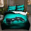 Imprimare tehnologică de modă, imprimare digitală 3D, lenjerie de pat, huse de plapapă, fețe de pernă, seturi din trei piese