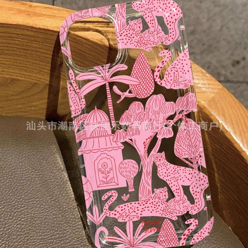 Jungle Tiger for iPhone Apple 11/12/13/14/15/16/17PROMAX Airbag Phone Case