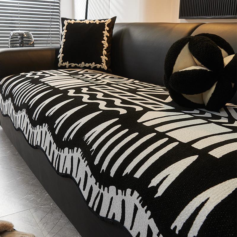 Bohemian Sofa Cushion Universal Four-Season Special-Shaped Sofa Seat Cushion Chenier Sofa Cover Non-Slip Sofa Cover