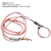 Yousheng Small Animal Leash Adjustable Night Luminous Portable Lizard Hamster Rabbit Nylon Traction Rope for Outdoor
