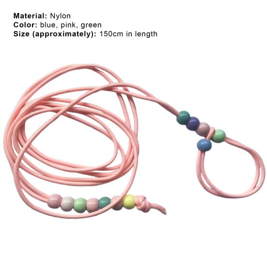 Yousheng Small Animal Leash Adjustable Night Luminous Portable Lizard Hamster Rabbit Nylon Traction Rope for Outdoor
