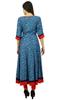 Bimba Womens Designer Flaired Kurta Dress Indian Clothing Printed Rayon Kurti Indian Custom