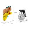 Funny Water Squirt Toys Cartoon Cute Capybara Water Sprinkler Outdoor Summer Long Range Water Spray Toys For Swimming Pools