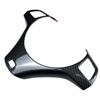 For BMW 3 Series E90 E91 E92 E93 2005-2012 Carbon Fiber Car Steering Wheel Trim Car Steering Wheel Decoration Cover  accessorie