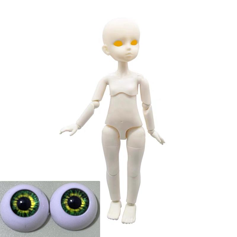 1/6 Bjd Doll Mechanical Joint Body Naked Doll 30cm Practice Makeup Doll Kids Girls Doll Toy Gift Buy Doll Get Free Gesture