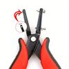 Punching Pliers 1.5mm/1.8mm Handmade Jewelry Tool Perforation Professional Pliers for Leathers Household DIY Puncher