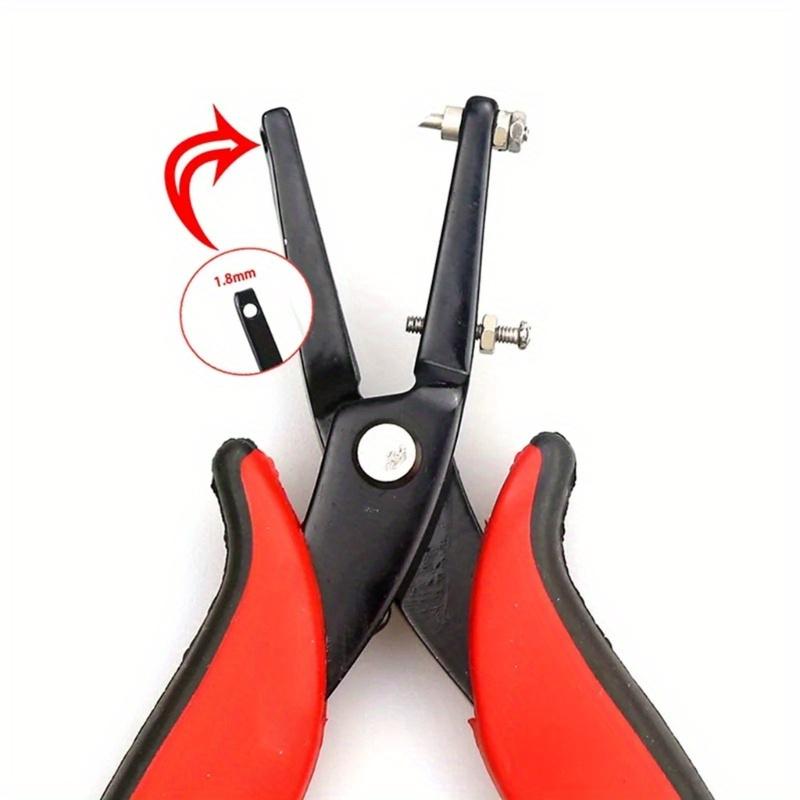 Punching Pliers 1.5mm/1.8mm Handmade Jewelry Tool Perforation Professional Pliers for Leathers Household DIY Puncher
