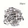20/50Pcs Shelf Pins Pegs, 5mm Spoon Shape Nickel Plated Shelf Support Pegs, Bookshelf Pegs For Shelves