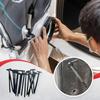 Universelle Kabelbinder für Autos mit Befestigungselementen - zur Kotflügelbefestigung, Kabelführung, täglichen Autoreparatur, Mehrzweck-Nylon-Clips