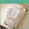 Rickard Series Barrel Shaped Quartz Watch With Logo Customization Casual Unisex Gift