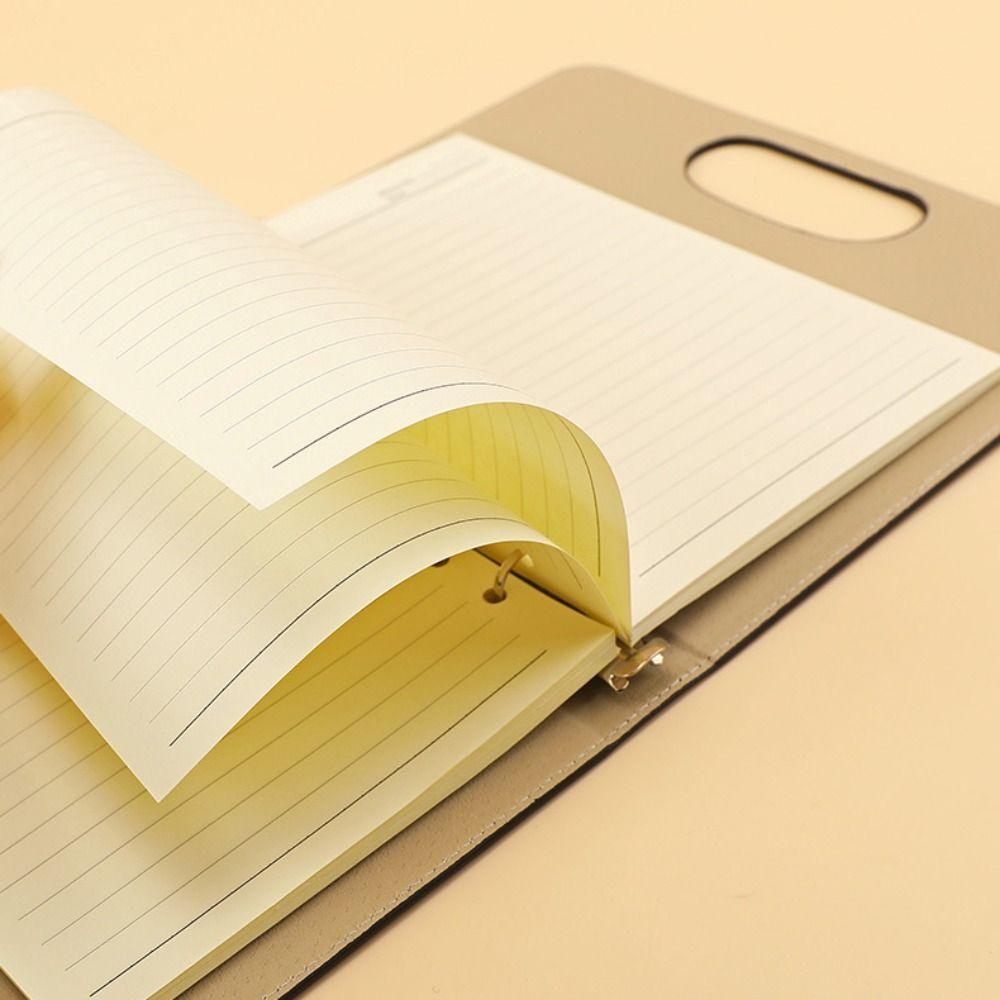 Retro Loose Leaf Notebook To Do List Memo Book Portable Meeting Minutes Book  Girls