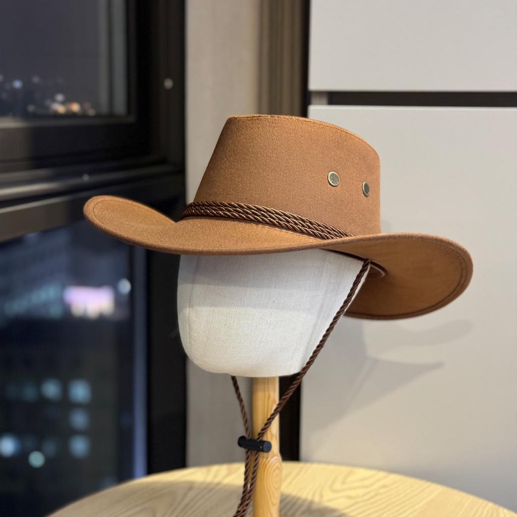 Summer wide-brimmed western cowboy hat for men and women2026Outdoor sun protection hat for horseback riding, mountain climbing, and photography,