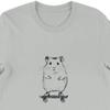 Hamster Skateboarding Tee , Unisex, Animal Lover Shirt, Funny Animal T-shirt, Gifts For Him, Gifts for Her