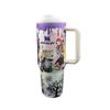 Halloween Luminous Cup 304 Stainless Steel Large Capacity Thermos- Cup High Value Car Thermos- Cup