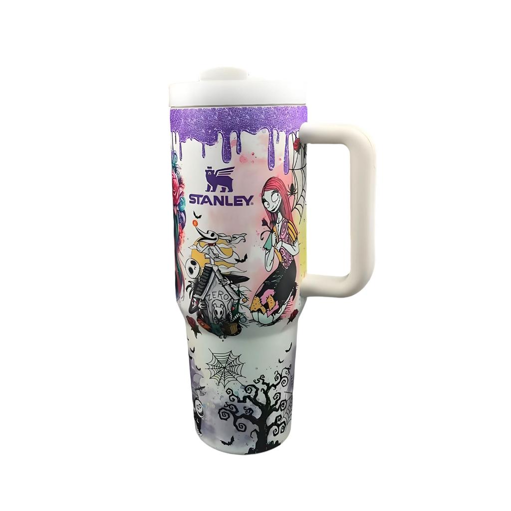 Halloween Luminous Cup 304 Stainless Steel Large Capacity Thermos- Cup High Value Car Thermos- Cup