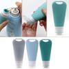 90ml Silikon-Reiseflasche für Toilettenartikel Auslaufsicher Nachfüllbar Ausdrückbar