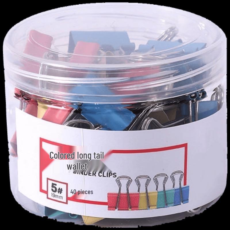 Lijiuhong Colored Binder Clips