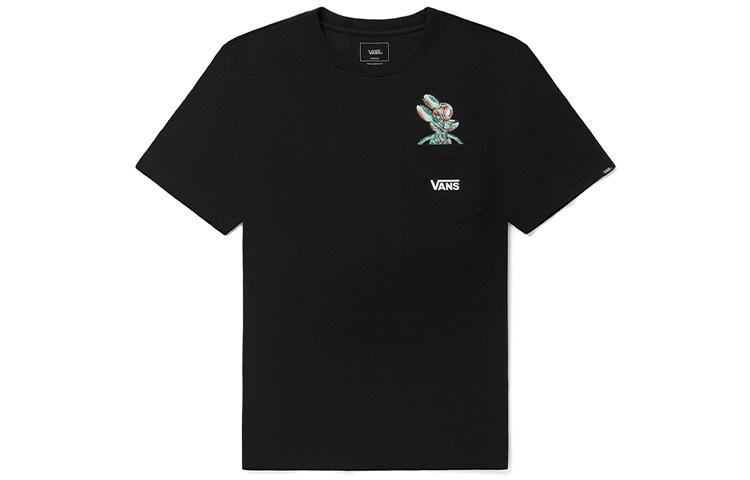 Vans Set-in Sleeve T-Shirt Unisex Black VN0A5H5IBLK M