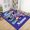 Custom Name Pororo Friends Adventure Carpet Rug Customizable Soft Washable Anti-Slip Home Living Room Sofa Mats Personalized Rug. 0909165