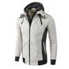 Men's  Winter Warm Casual Zipper Long Sleeve Hooded Coat Top Blouse Jacket