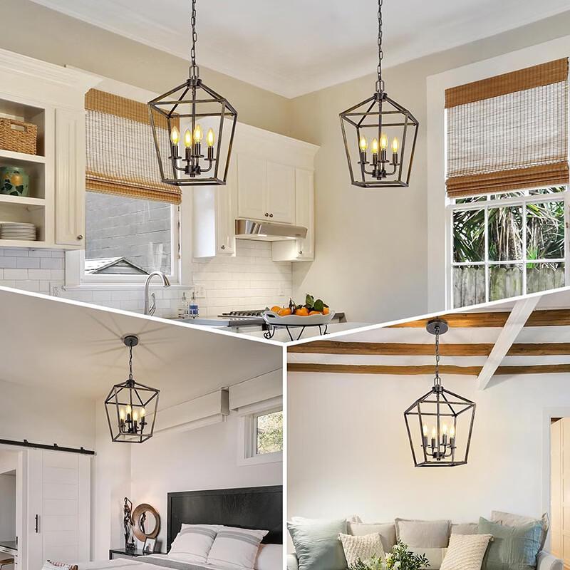 Oeny Retro Iron Chandelier
