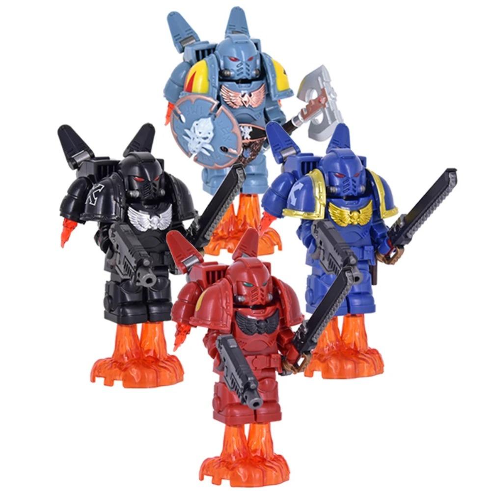 NEW Medieval War Knights Figure, Intricate Details, Heavy Weaponry,Angels Ultramarines Templars War Soldiers