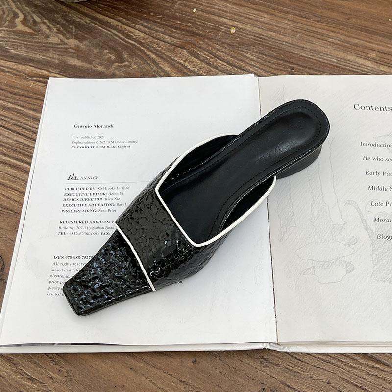 Mode Mode Eckige Zehenpartie Damen Ballerinas Hausschuhe Sandalen Schuhe Lässig Damen Sommer Strand Luxus Damen Ballerinas Pantoletten Hausschuhe Schuhe