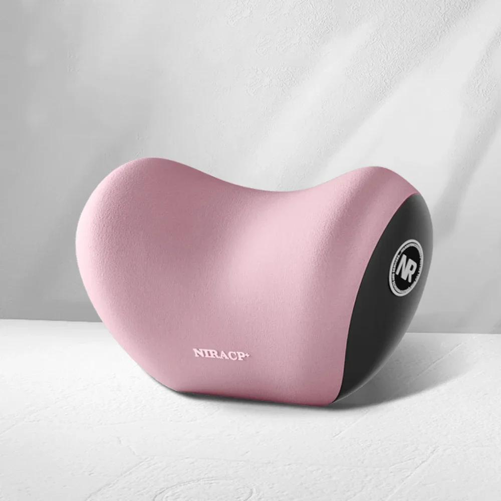 Auto Kissen Kopfstütze Nackenkissen Memory-Schaum Zervikal Lendenwirbelstütze Auto Kopfstütze Rückenpolster Rückenkissen Büro Auto Innenraum Zubehör