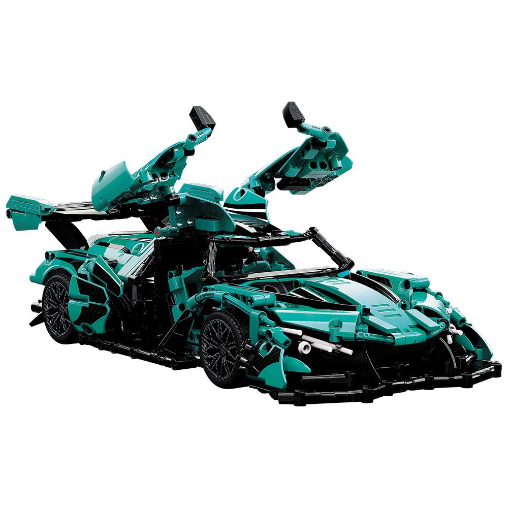 Adults Challenging Racing Car Building Blocks Kit 1:14 1391 Pieces Car Model Building Set DIY Toys for Boys Age 12 13 14 15 16