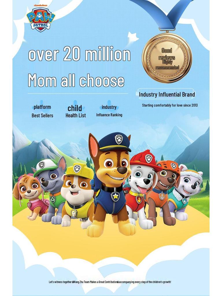 2025 Paw Patrol Çocuk Kışlık Kaymaz Şık Spor Ayakkabıları - Kalın, Çok Yönlü, Kir Tutmaz