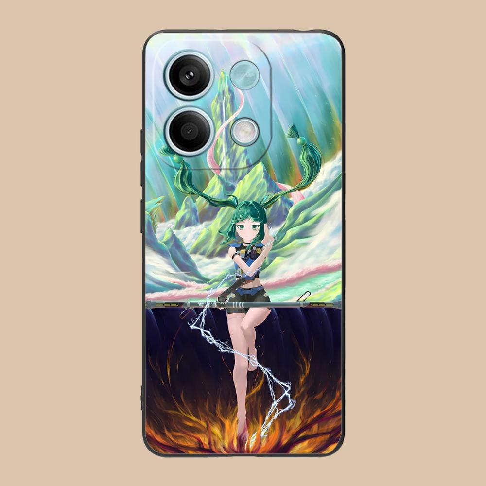 Zenless Zone Zero QingYi Phone Case for POCO F7 F6 F5 F4 F3 F2 Pro GT C75 C71 C65 C61 C40 Pro Ultra Colorful Printing Cover
