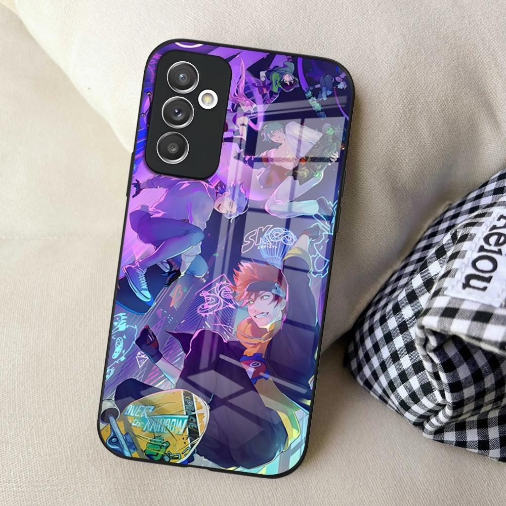 Anime Boy S-Sk8 The Infinity Phone Case For S25 Samsung S24 Ultra S23 Fe S22 Plus S20 S21 A16 A54 A34 A53 Glass Cover