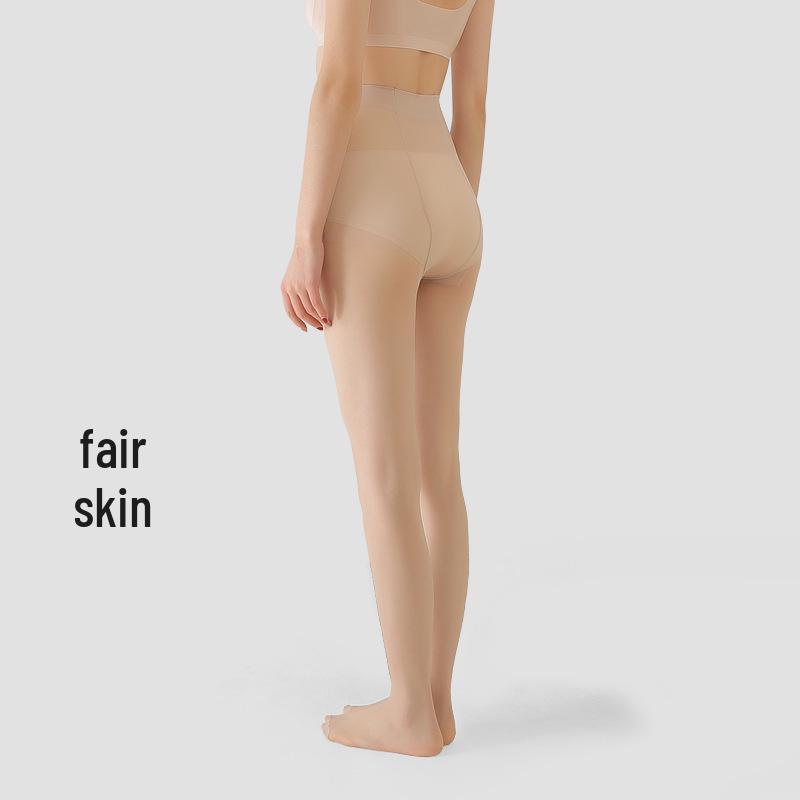 Ultra-Thin Black Seamless T-Crotch Pantyhose - Women's Summer Knee-High Stockings, Anti-Ladder Sheer and Invisible.