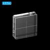 PATIKIL Acrylic Stamp Clear Stamping Blocks with Grid Lines for DIY and Card Making 6-Piece 1"x1" Blocks, Scrapbooking, Crafts,