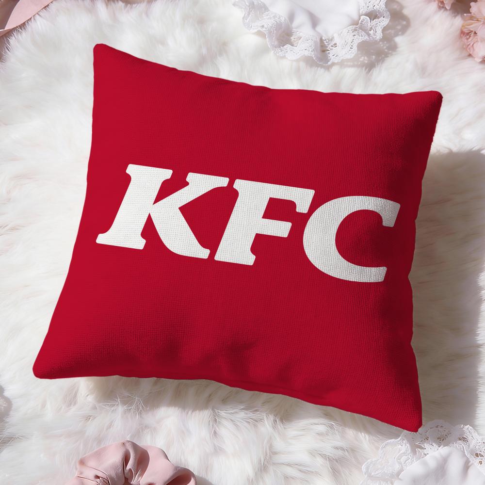 Klasický logo KFC Potah na polštář Prémiový komfort Oboustranný potah na polštář - Design dva v jednom pro jakoukoli místnost a interiér auta