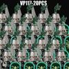 Medieval Military Soldier Series Building Blocks Castle Black Eagle Green Dragon Knights Figures Militia Accessories Bricks Toys