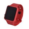 Square Silicone Digital Watch Red Led Watches Metal Wristwatch Sport Clock Hours