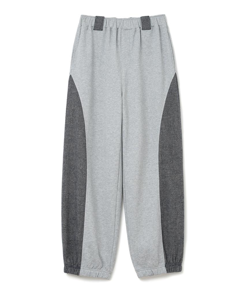 MILLO WOMEN Color Side Sweatpants [Melange Gray]