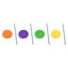 Juggling Turntable Plate Dance Party Circus Plate Festivals Circus Performances Spinning Skill Multi Colors Spinning Stick