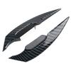 Motorcycle Helmet Decorative Stickers Carbon Fiber Pattern Wind Wing Adhesive Cycling Helmet Decal Cycling Headgear Decorative