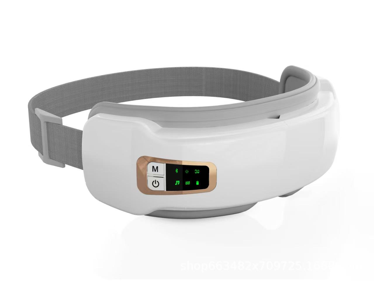 Умный перезаряжаемый массажер для глаз с функцией теплового компресса Japanese белый