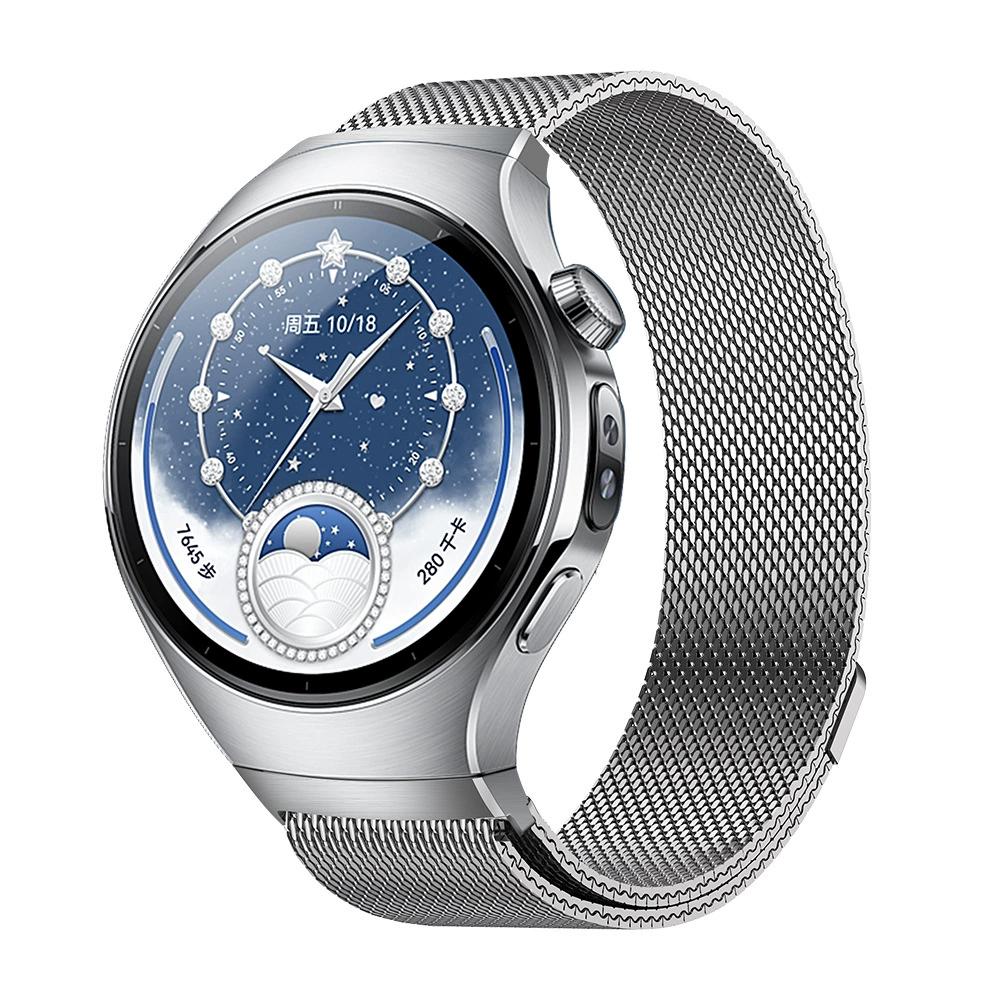 Pasek bez szczelin dla Huawei Watch 5 46 mm Metalowy magnetyczny Luksusowy stal nierdzewna Bransoleta pasek correa Huawei Watch5 46 mm pasek